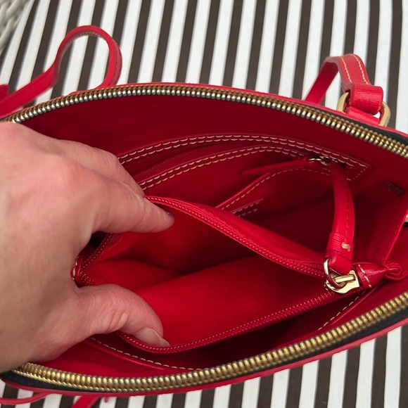 Dooney & Bourke Trixie Zebra Print Crossbody - Picture 12 of 16